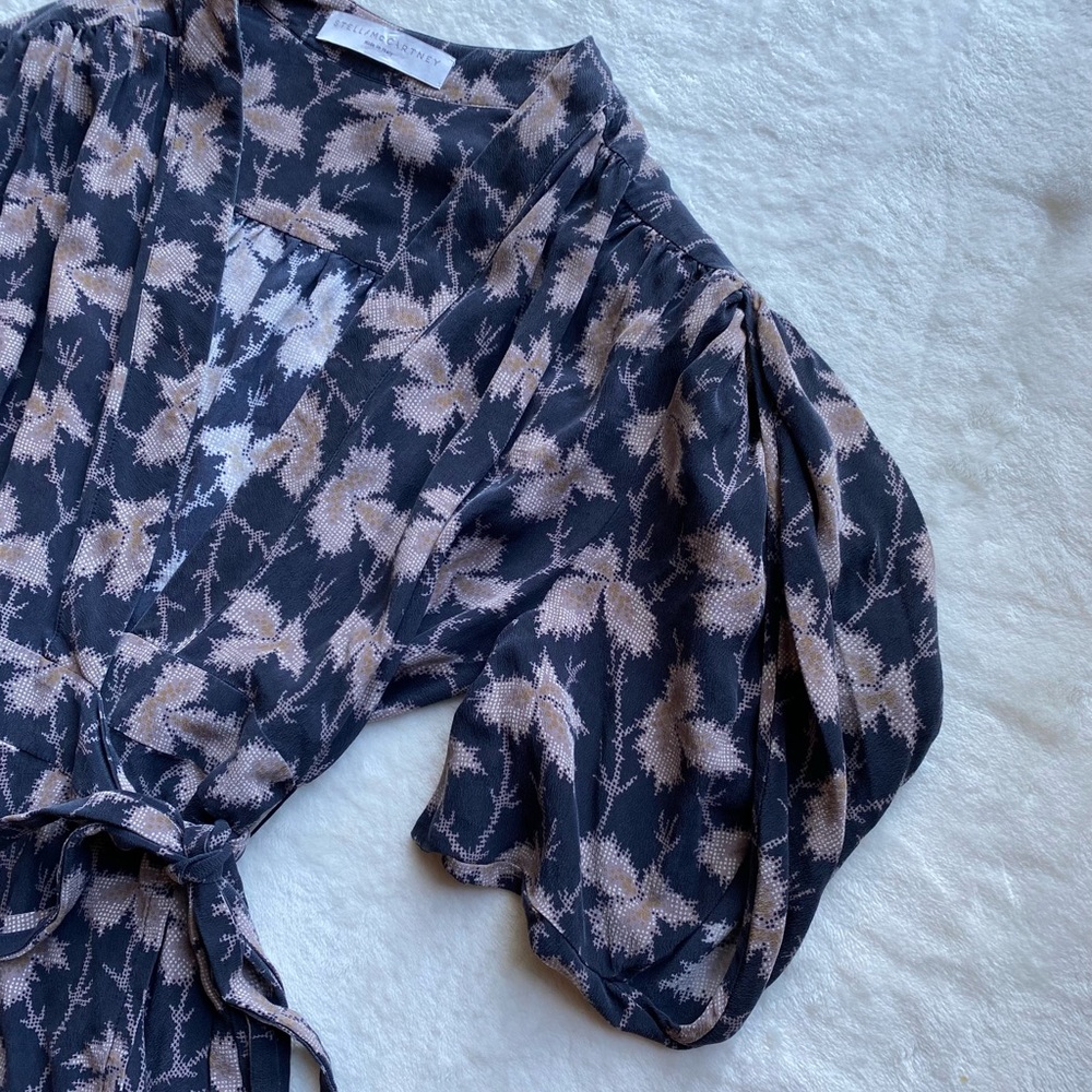 Stella McCartney Silk Wrap Top